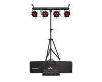 CHAUVET DJ 4Bar LT BT ILS 4-Head Wash Tripod 12x3W RGB LED + Bluetooth - Image 1