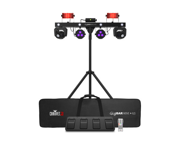 CHAUVET DJ GIGBAR MOVE PLUS ILS Lighting Bar Mover/Derby /Wash/Laser/Strobe - Main Image