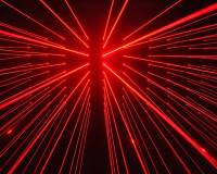 Laserworld *B-GRADE* BeamBar 10R MK2 1200mW Diode Beam 10 RED Lasers - Image 6