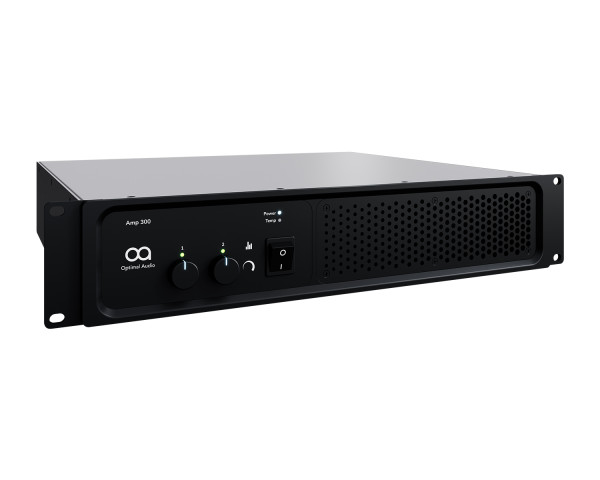 Optimal Audio Amp 300 2x1350W @ 4Ω AB Performance Power Amplifier 2U - Main Image