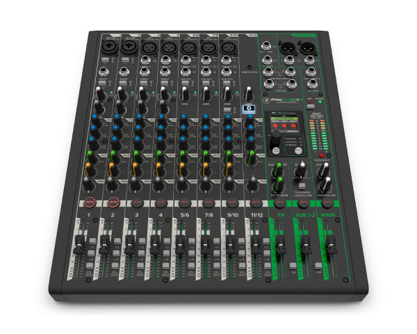 Mackie ProFX12v3+ 12ch Professional Effects Mixer with USB + Bluetooth - Main Image