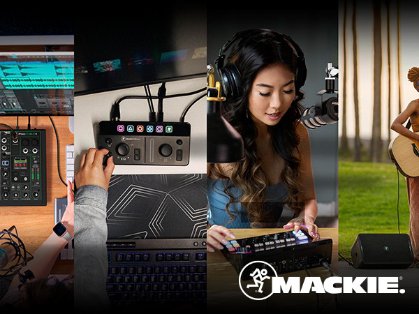 Mackie Launches Slate of Innovative New Products for Content Creators and Musicians