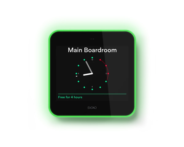 Biamp Evoko Liso Room Manager for Co-Working Meeting Rooms - Main Image