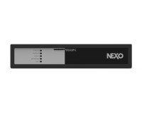 NEXO nanoNXAMP4 4Ch Power Amp and Controller 4x250W @ 4Ω Half 1U - Image 2