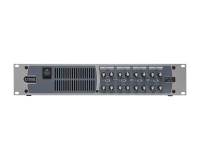 46-120 MK2 4-Zone Mixer Amp 6-Line/2-Mic I/P 4x120W 4Ω/100V 2U