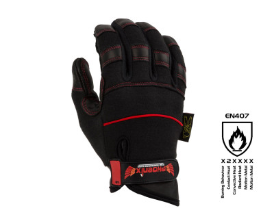 Phoenix Heat and Flame Resisting Extended Cuff Gloves (M)