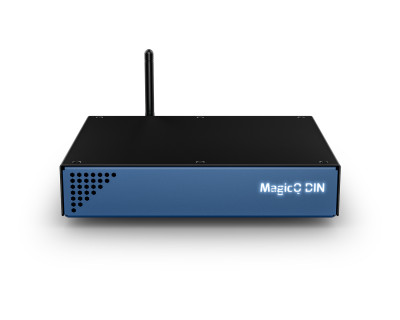 MagicQ DIN 24-Universe WiFi + 4x10Sene Port DIN Rail Mount