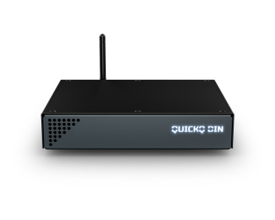 QuickQ DIN 4-Universe WiFi + 4x10Sene Port DIN Rail Mount