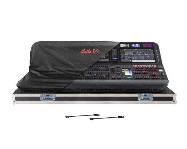 Avolites Diamond 9 D9-330 BUNDLE (Console+ Flight Case+ Cover+ 2x Lamps) - Main Image