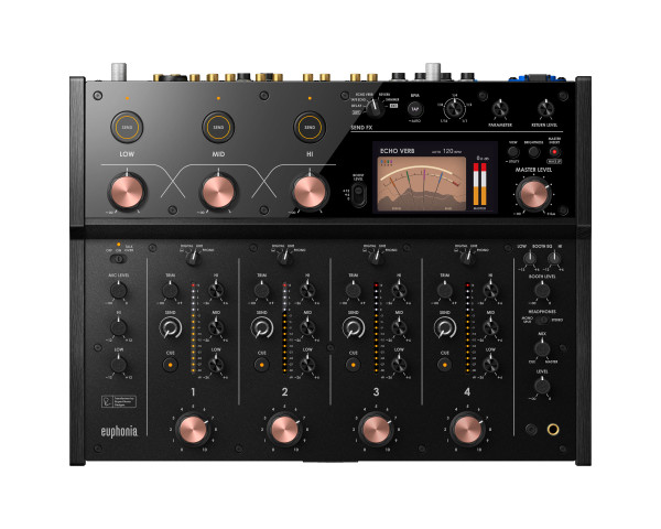 AlphaTheta Euphonia Professional 4 Channel Rotary Mixer - Main Image