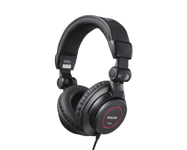 TASCAM TH-11 Studio-Grade Closed Back Headphones Black - Main Image