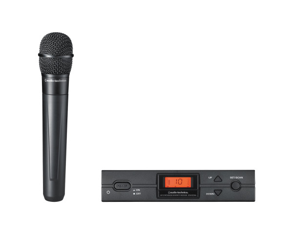 Audio Technica ATW-2120C (U) Handheld Mic System with T220c Cardioid Mic CH38 - Main Image