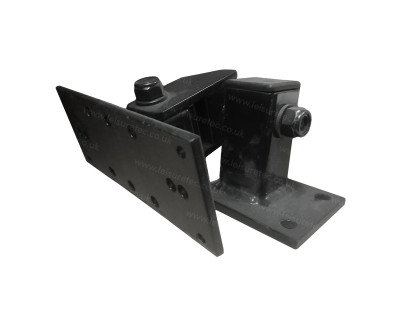 WHH74-B Back Mount Tilting Wall Bracket Black (25kg)