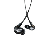 Shure SE215 Pro Sound Isolating IEM Earphones w/ Dynamic Drivers Black - Image 1