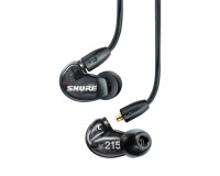 Shure SE215 Pro Sound Isolating IEM Earphones w/ Dynamic Drivers Black - Image 2