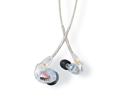SE425 Pro Sound Isolating IEM Earphones with Dual Drivers Clear