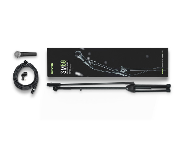 Shure SM58-KM-SOM Cardioid Dynamic Microphone Bundle SM58 + Stand - Main Image