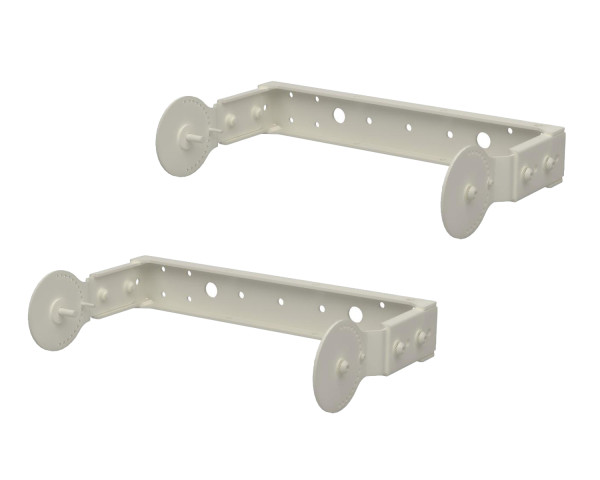 RCF Horizontal Bracket for Compact M08 WHITE [H-BR 006 W] PAIR - Main Image