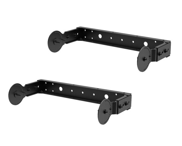 RCF Horizontal Bracket for Compact M10 BLACK [H-BR 007] PAIR - Main Image
