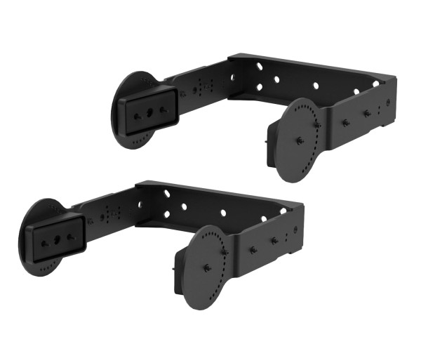 RCF Vertical Bracket for Compact M08 BLACK [V-BR 006] PAIR - Main Image