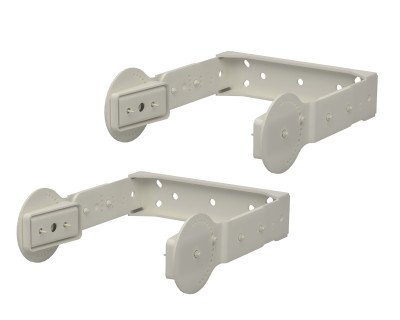 Vertical Bracket for Compact M08 WHITE [V-BR 006 W] PAIR