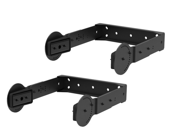 RCF Vertical Bracket for Compact M10 BLACK {V-BR 007] PAIR - Main Image