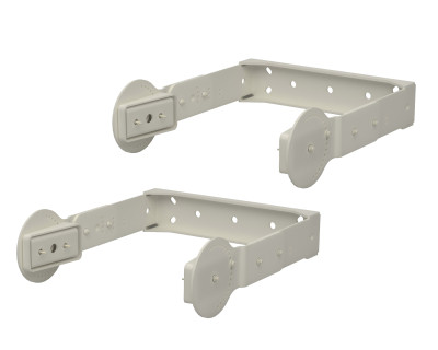 Vertical Bracket for Compact M10 WHITE {V-BR 007 W] PAIR