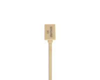 Shure WL93T Omnidirectional Condenser Mini Lav Mic 4ft Cable TQG Tan - Image 1