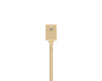 Shure WL93T Omnidirectional Condenser Mini Lav Mic 4ft Cable TQG Tan - Image 2