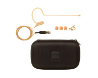 Shure MX153T Omnidirectional Condenser Earset Microphone with TQG Tan - Image 2