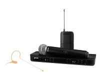 Shure BLX1288/MX53 Dual Wireless Combo System BLX88/SM58/MX153 K3E - Image 1
