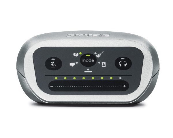 Shure MVi Digital Audio Interface 5 onboard DSP settings XLR/USB - Main Image