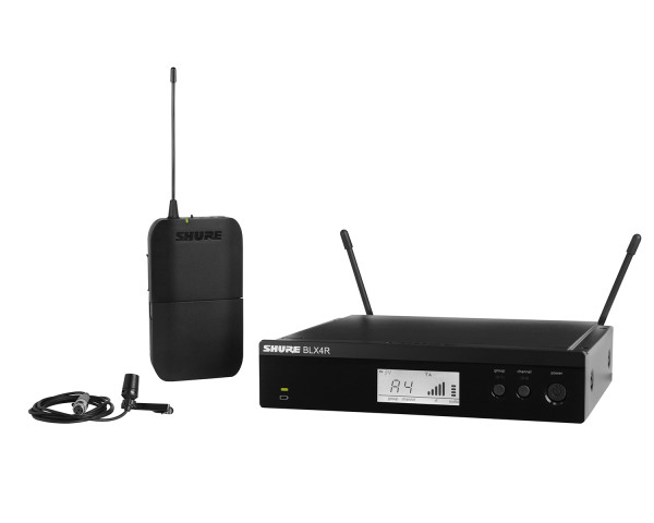Shure BLX14R/CVL Wireless Rackmount Presenter System BLX4R/CVL Lav K3E - Main Image