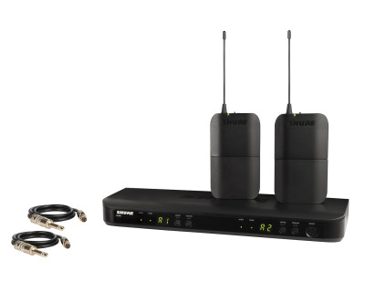 BLX188 Dual Wireless Guitar System BLX88/2xWA302 Cable K3E