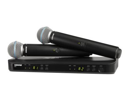 BLX288/B58 Dual Wireless Handheld System BLX88/2xBETA 58A K3E