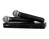 Shure BLX288/PG58 Dual Wireless Handheld System BLX88/2xPG58 K3E - Image 1