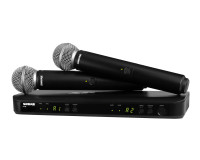 Shure BLX288/SM58 Dual Wireless Handheld System BLX88/2xSM58 K3E - Image 1