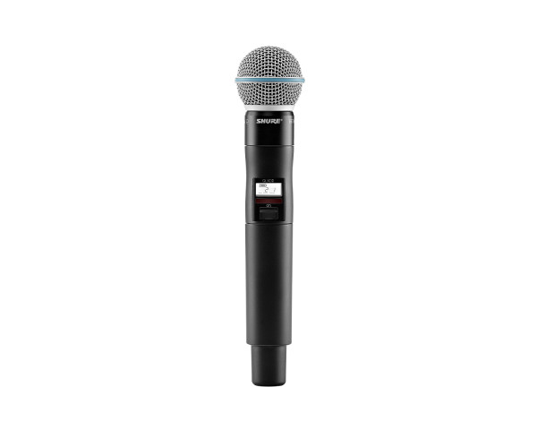 Shure QLXD2/B58 QLXD2 Handheld Transmitter with BETA58A Capsule K51 - Main Image