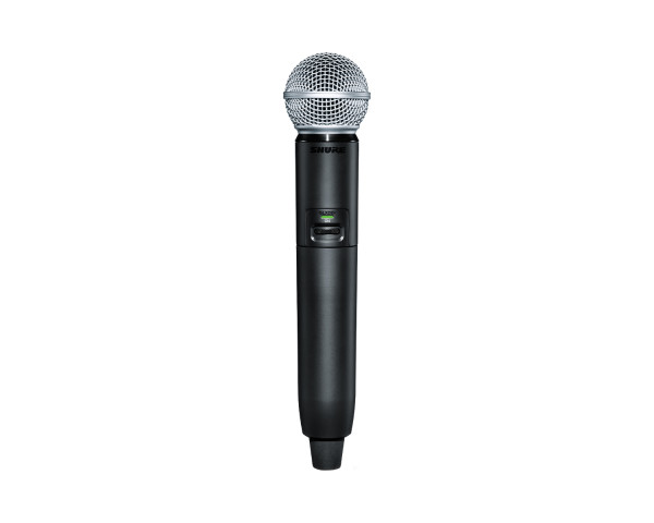 Shure GLXD2+/SM58 GLXD2 Handheld Transmitter with SM58 Capsule Z4 - Main Image