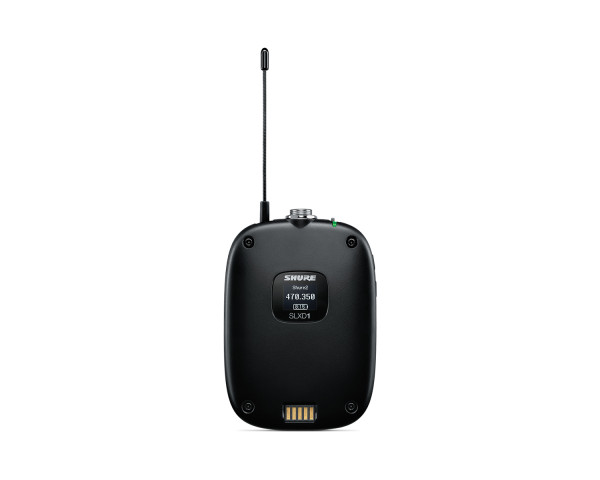 Shure SLXD1 Wireless Bodypack Transmitter K59 606-650 MHz CH38 - Main Image