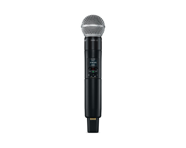 Shure SLXD2/SM58 SLXD2 Handheld Transmitter (SM58) Capsule K59 CH38 - Main Image