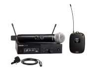 Shure SLXD124/85 Wireless Combo System SLXD2/SM58 + SLXD1/WL185 K59 - Image 1