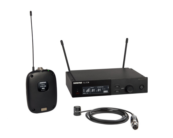 Shure SLXD14/83 Wireless Lavalier System SLXD1/WL183 K59 - Main Image