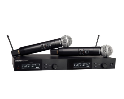 SLXD24D/SM58 Dual Wireless Handheld System SLXD2/SM58 K59