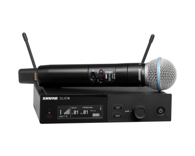 SLXD24/B58 Wireless Handheld System SLXD2/BETA58 K59