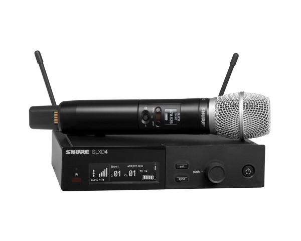 Shure SLXD24/SM86 Wireless Handheld System SLXD2/SM86 K59 - Main Image