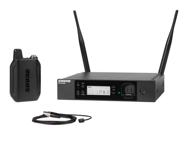 Shure GLXD14R+/93 Wireless Lavalier Rackmount System GLXD1+/WL93 Z4 - Main Image
