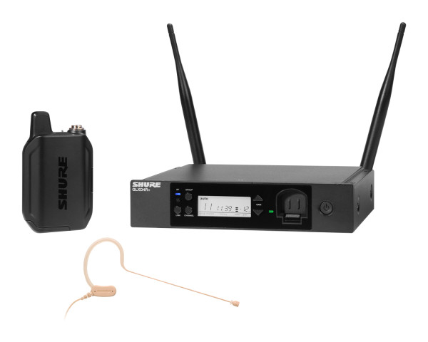 Shure GLXD14R+/MX53 Wireless Headset Rackmount System GLXD1+/MX153 Z4 - Main Image