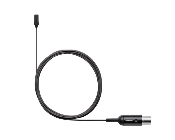 Shure UL4B/C-MTQG Cardioid Lavalier Microphone MTQG Black - Main Image
