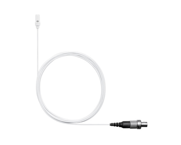 Shure UL4W/C-LM3 UL4 Cardioid Lavalier Microphone LEMO3 White - Main Image